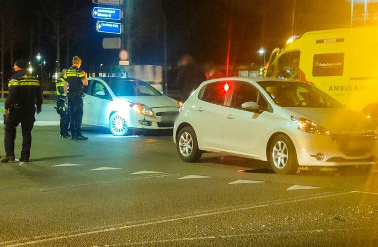 Aanrijding op de Hengelosestraat in Enschede