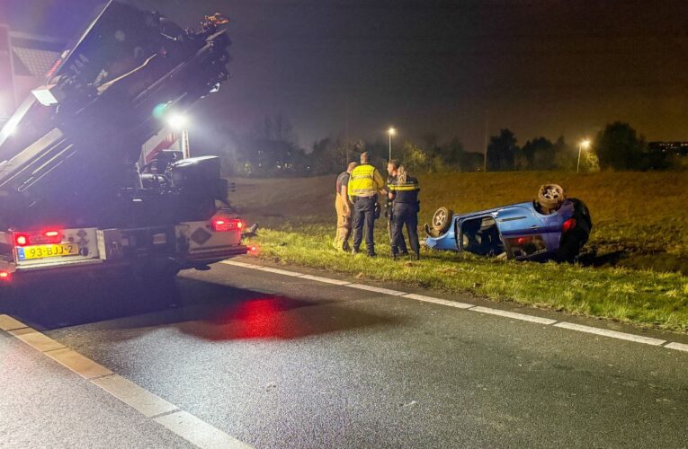 Zwaar ongeval op de A35 bij Enschede-West: bestuurder aangehouden
