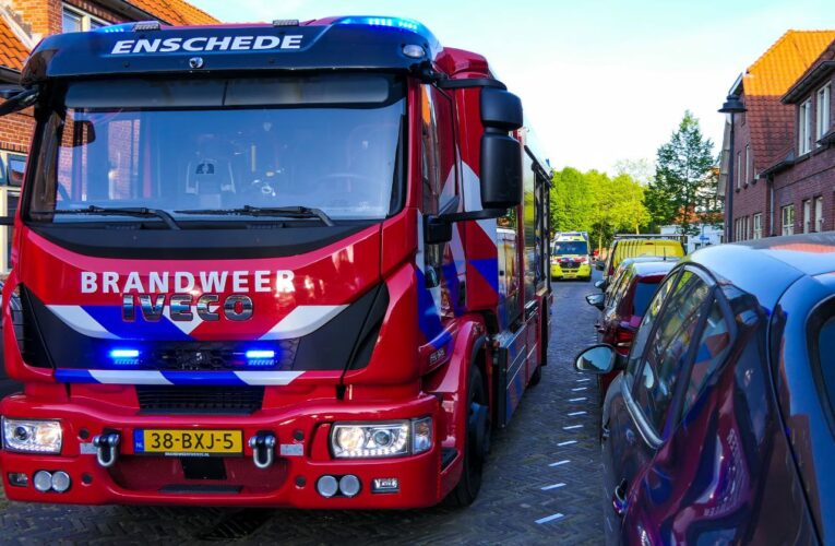Gewonde bij brand in Enschede