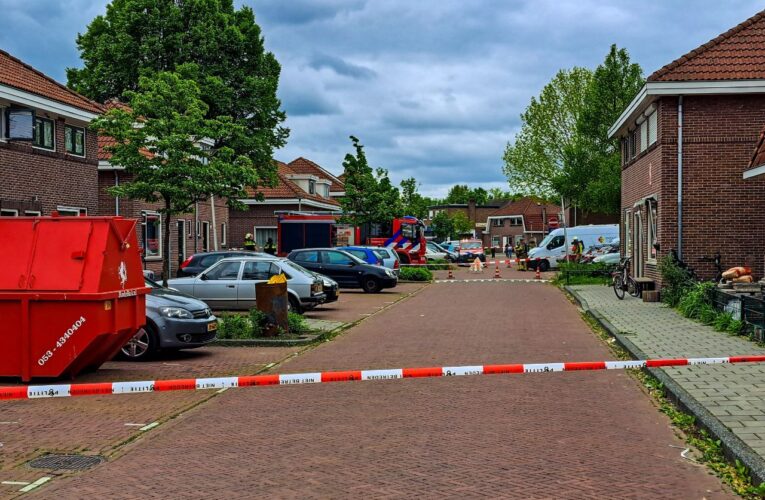 Buurt afgezet na gaslek in Enschede